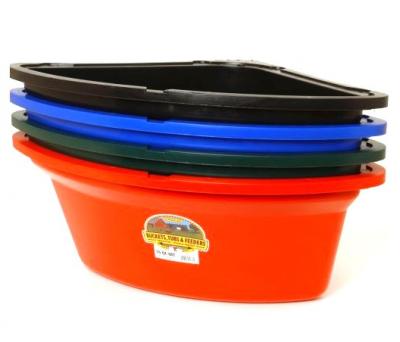 Miller Corner Feeder 26 Quarts Royal Blue