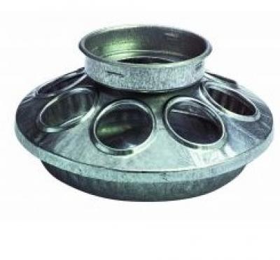 Miller Chick Feeder Base Galvanized (Poultry Feeders & Waterers)