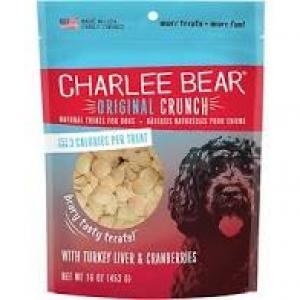 Charlee Bear Treats 16 oz Turkey/Cranberry Dog Treats