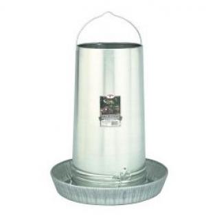 Miller Hanging Feeder 40 lbs Galvanized (Poultry Feeders & Waterers)