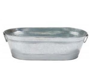 Miller Galvanized Oval Tub 7.5 Gallon  (Buckets & Tubs)