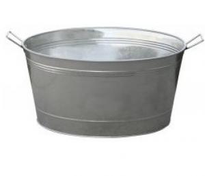 Miller Galvanized Round Tub 13.75 Gallon  (Buckets & Tubs)