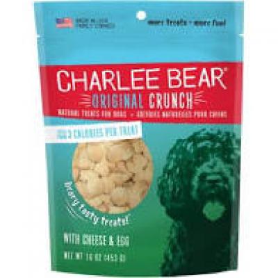 Charlee Bear Treats 16 oz Cheese/Egg Dog Treats