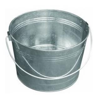 Miller Galvanized Round Tub 4.25 Gallon  (Buckets & Tubs)