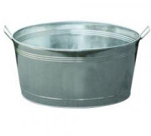 Miller Galvanized Round Tub 16.75 Gallon  (Buckets & Tubs)