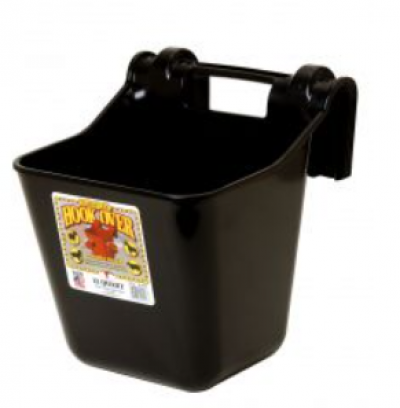 Miller Hook Over Feeder 12 Quarts Black