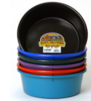 Miller Feed Pan 5 Quarts Blue (Feeders)