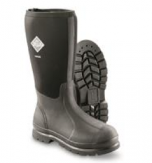 Muck Boots Chore High Mens 8 / Womens 9 Black (Muck & Rubber Boots)