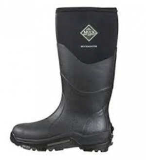 Muck Boots Muckmaster Hi Mens 8 / Womens 9 Black (Muck & Rubber Boots)