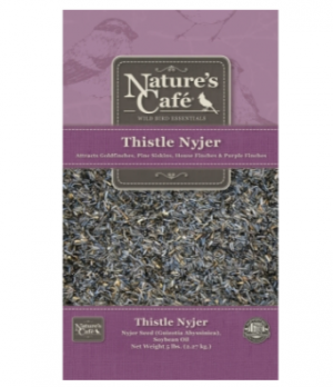 Natures Cafe Nyjer Thistle 5 lbs (Wild Bird Feed)
