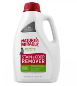 Nature's Miracle Cat STAIN AND ODOR REMOVER Gallon 128 OZ (Cat, Health &