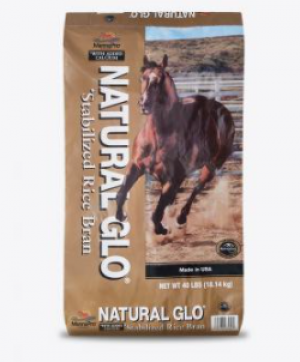 Natural Glo Meal 40 lbs (Stabilized Rice Bran)