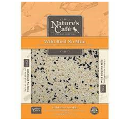 Natures Cafe Wild Bird 20 lbs No Milo (Wild Bird Feed)