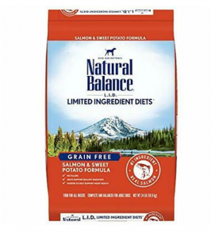 Natural Balance Dog 24 lbs Salmon Grain Free Dry Dog Food