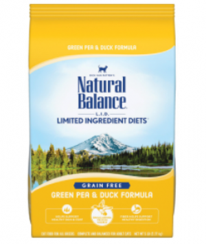 Natural Balance Cat 10 lbs Pea & Chicken Dry Cat Food