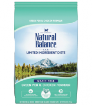 Natural Balance Cat 10 lbs Pea & Duck Dry Cat Food