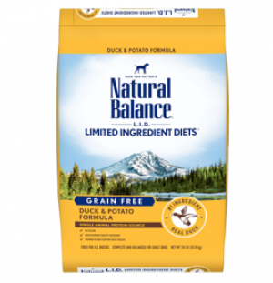 Natural Balance Dog 4 lbs Duck Grain Free Dry Dog Food