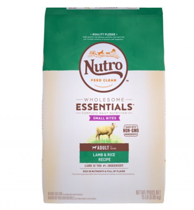 Nutro Dog Small Bites 30 lbs Dry Dog Food