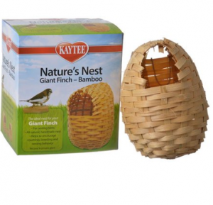 Nest XL Finch Bamboo Cage Bird Nesting Supplies