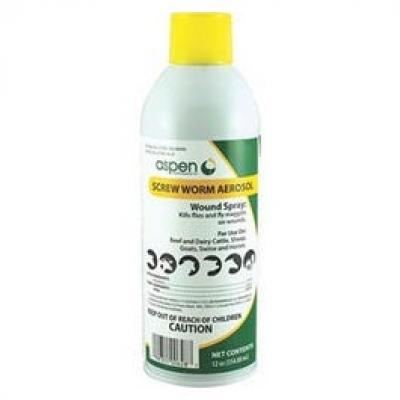 Screw Worm Aerosol 12 oz Aspen (Wormers & Parasite Control)