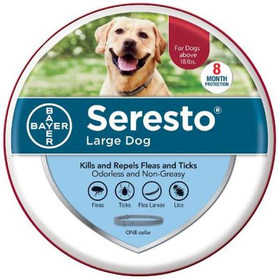 Seresto Dog Flea Tick Collar Large 8 Month (Cat, Flea & Tick)