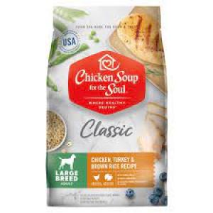 Chicken Soup Dog 28 lbs Chicken/Turkey Large Breed Dry Dog Food