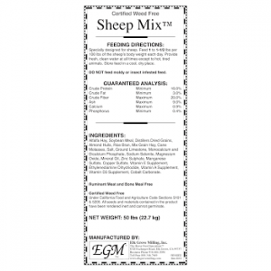 Sheep Mix 50 lbs (Lamb / Sheep Feed)