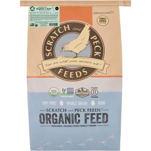 Scratch & Peck Organic Layer Mash 16% 40 lbs (Organic, Poultry)