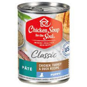 Chicken Soup Dog Can Puppy 13 oz Canned Dog Food