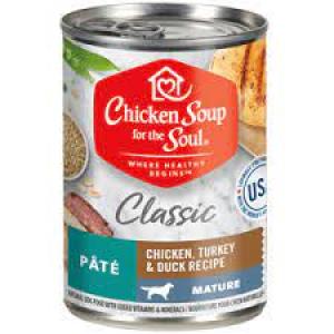 Chicken Soup Dog Can Mature 13 oz Canned Dog Food