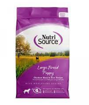 Nutri Source Dog 26 lbs Large Puppy Dry Dog Food