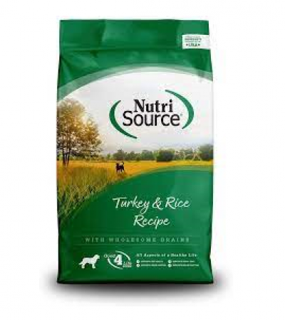 Nutri Source Dog 4 lbs Turkey/Rice Dry Dog Food