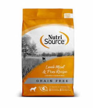 Nutri Source Dog Grain Free 26 lbs Lamb Dry Dog Food