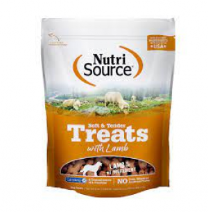 Nutri Source Soft Tender Treats 6 oz Lamb Dog Treats