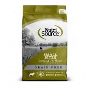 Nutri Source Dog Grain Free Small Breed 15 lbs Chicken Dry Dog Food