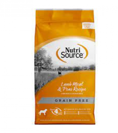 Nutri Source Dog Grain Free 5 lbs Lamb Dry Dog Food