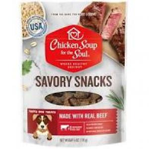 Chicken Soup Savory Snacks 6 oz Beef Dog Treats