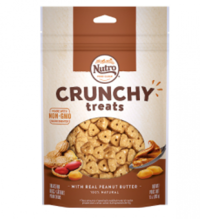 Nutro Crunchy Treats 10 oz P.B. Dog Treats