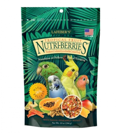 Nutri-Berries Small Bird 10 oz Tropical (Cage Birds: Treats & Supplements)