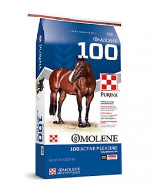 Omolene 100 50 lbs (Purina Horse Feed)