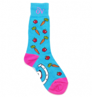 Ovation Socks MC Pony Snack Kids Turquoise/Pink