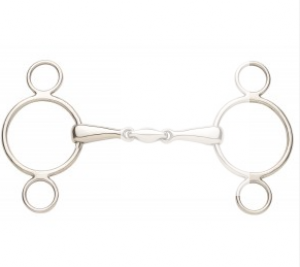 Ovation Gag 2 Ring Elite 5.5" Oval Mouth Bit