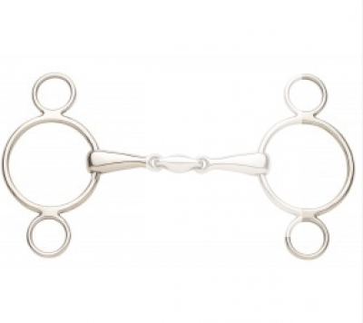 Ovation Gag 2 Ring Elite 5" Oval Mouth Bit