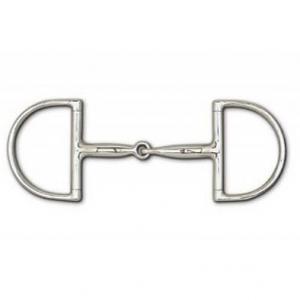 Snaffle Hunter Dee Ring Bit 5.25", 3.75" Ring