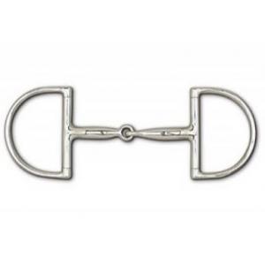 Snaffle Hunter Dee Ring Bit 5", 3.75" Ring