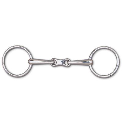 Snaffle French Link Loose Ring 5" 13 mm Bit