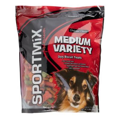 Sportmix Biscuit 4 lbs Medium Variety Dog Treats