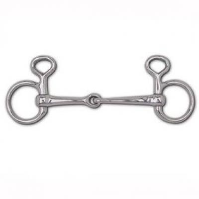 Snaffle Baucher Bit 5" 14 mm Bit