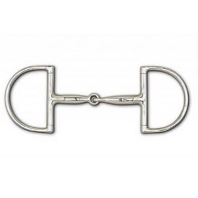 Snaffle Hunter Dee Ring Bit 5.25", 3.75" Ring
