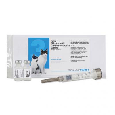 Solo Jec Feline 3, 3 Way Vaccine (Cat Health)